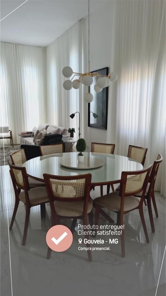 Mesa De Jantar Aranha Rendonda